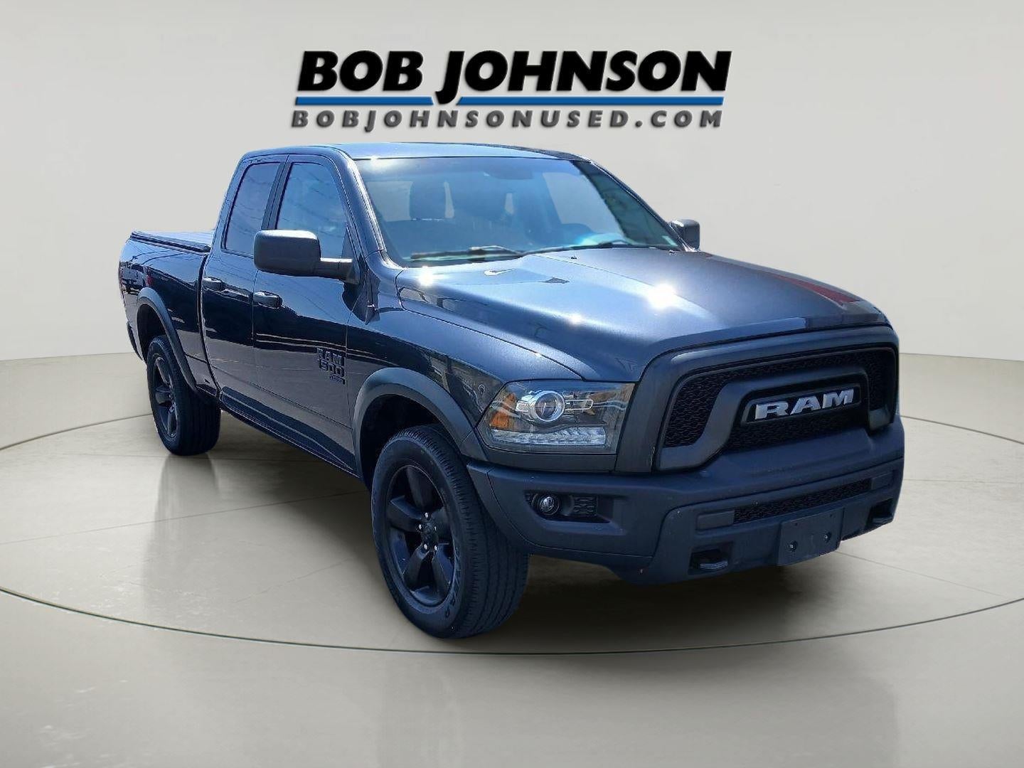 2020 RAM 1500 Warlock in Maximum Steel Metallic Clearcoat — front three-quarter view