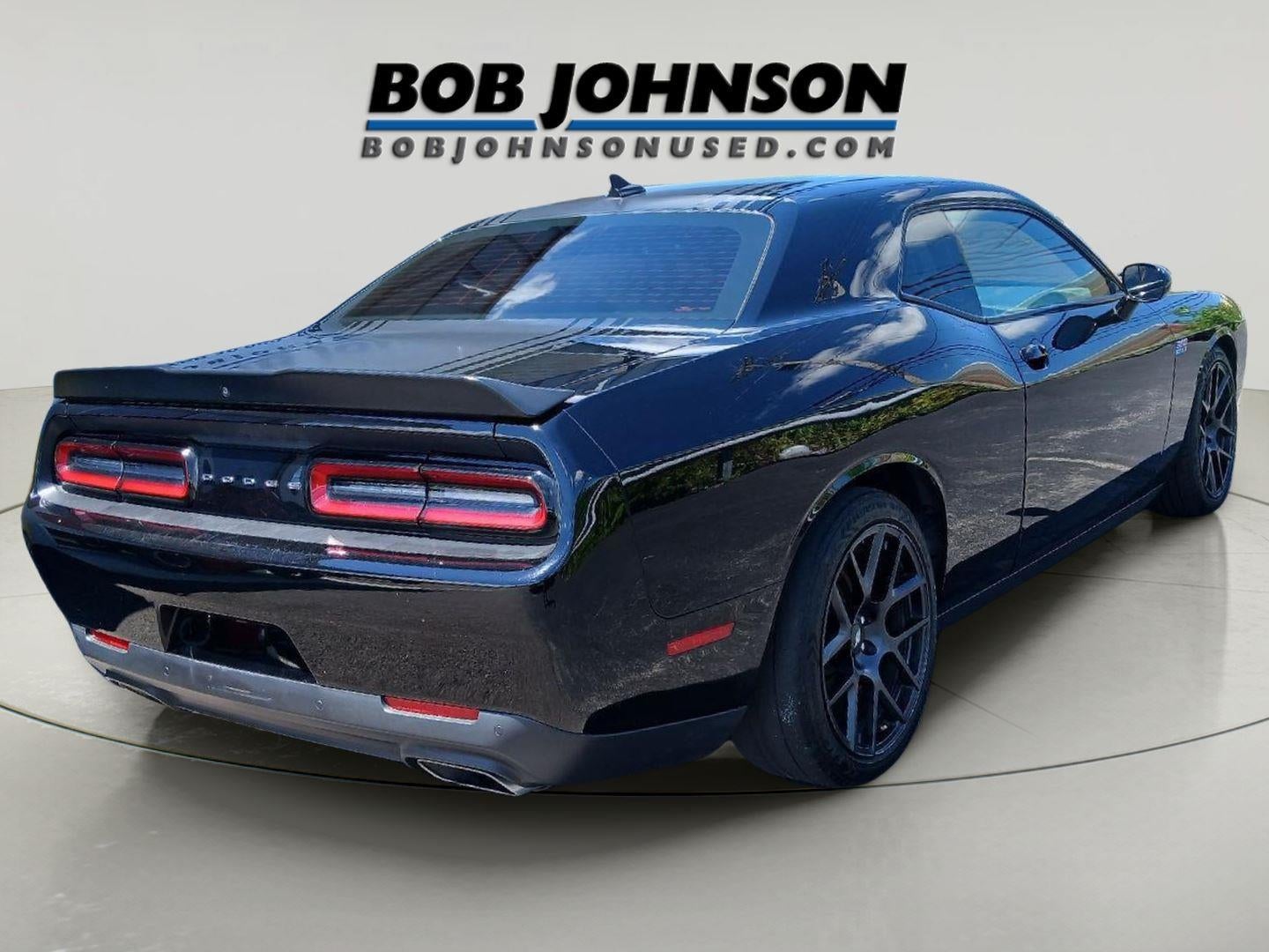 2018 Dodge Challenger — rear three-quarter view