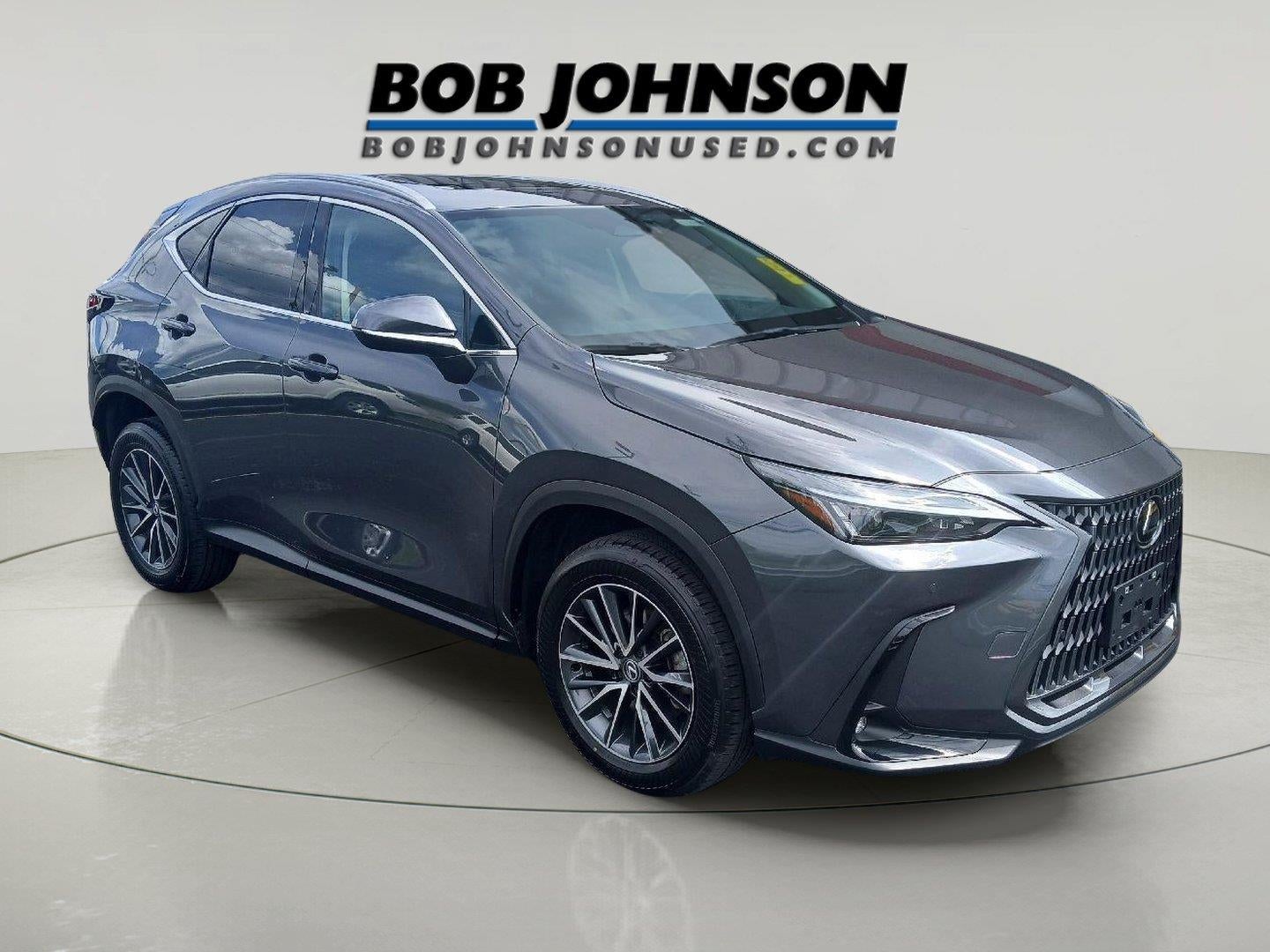 2025 Lexus NX NX 350 in Cloudburst Gray — front three-quarter view