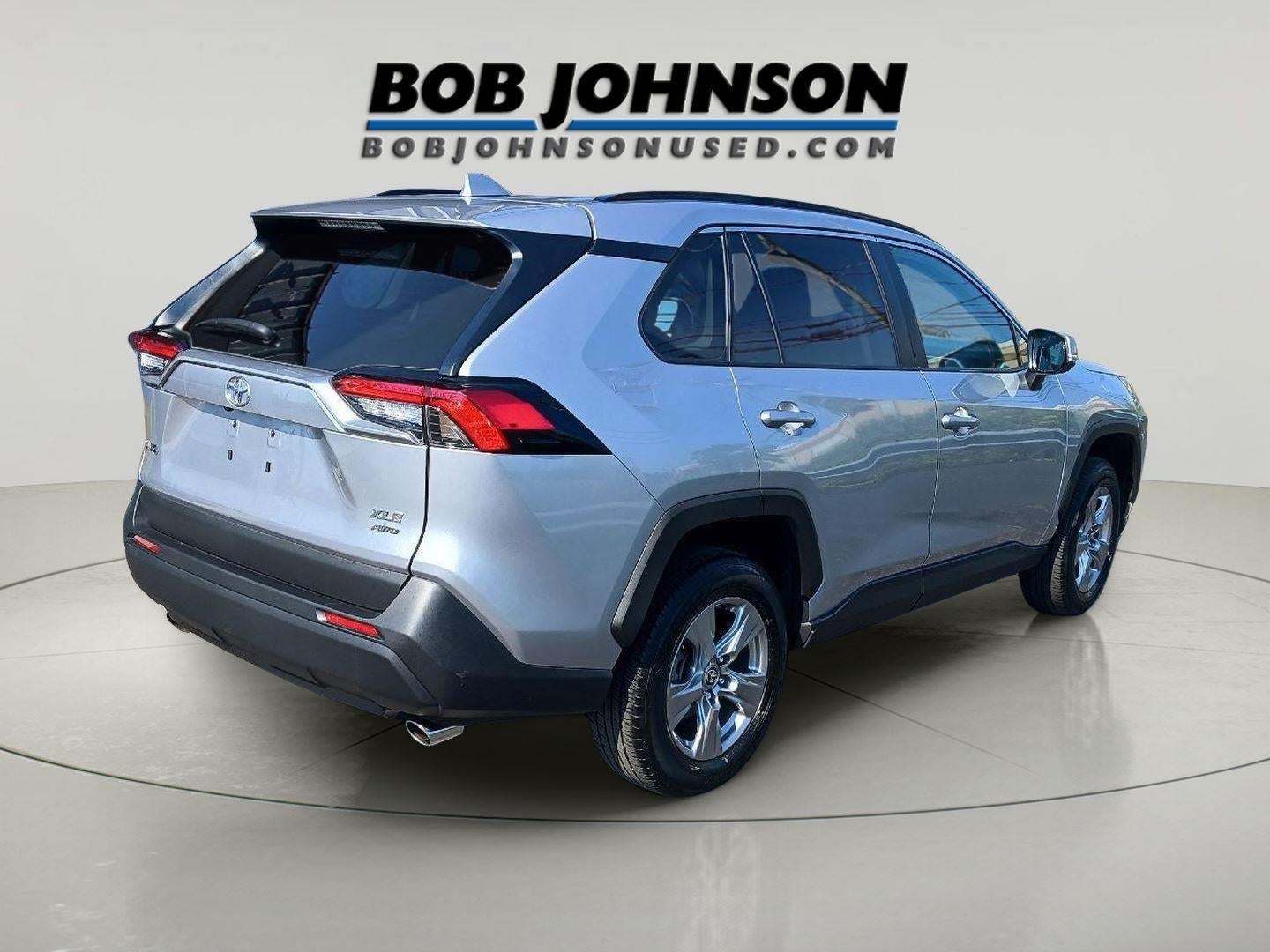 2025 Toyota RAV4 — rear three-quarter view