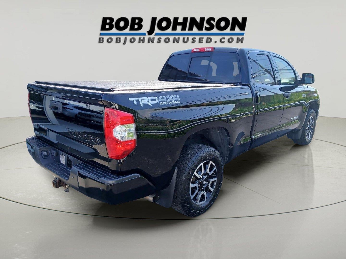 2017 Toyota Tundra — rear three-quarter view
