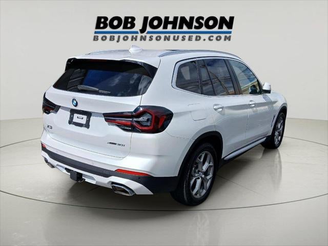 2023 BMW X3 — rear three-quarter view
