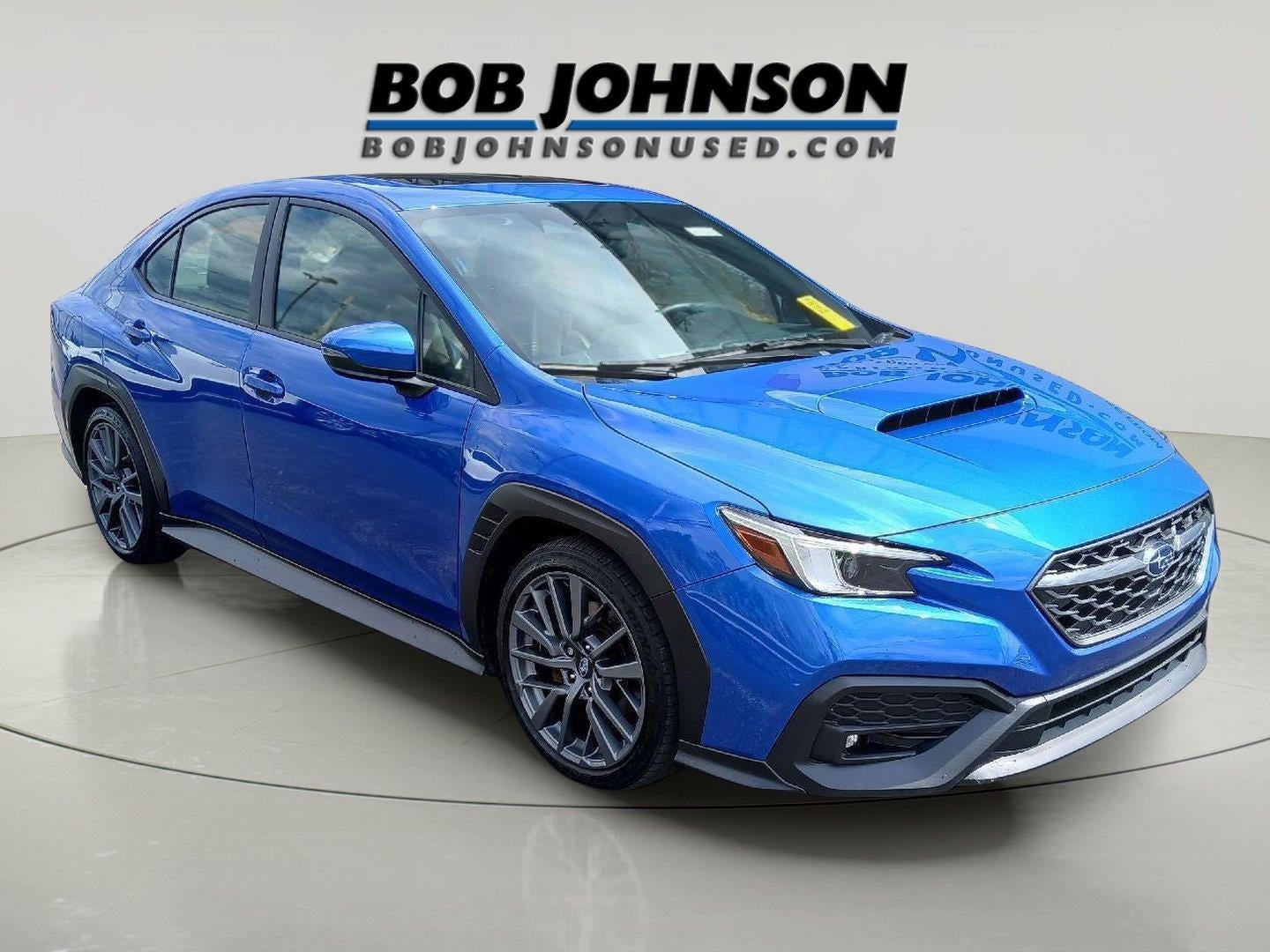 2024 Subaru WRX GT in Bl — front three-quarter view