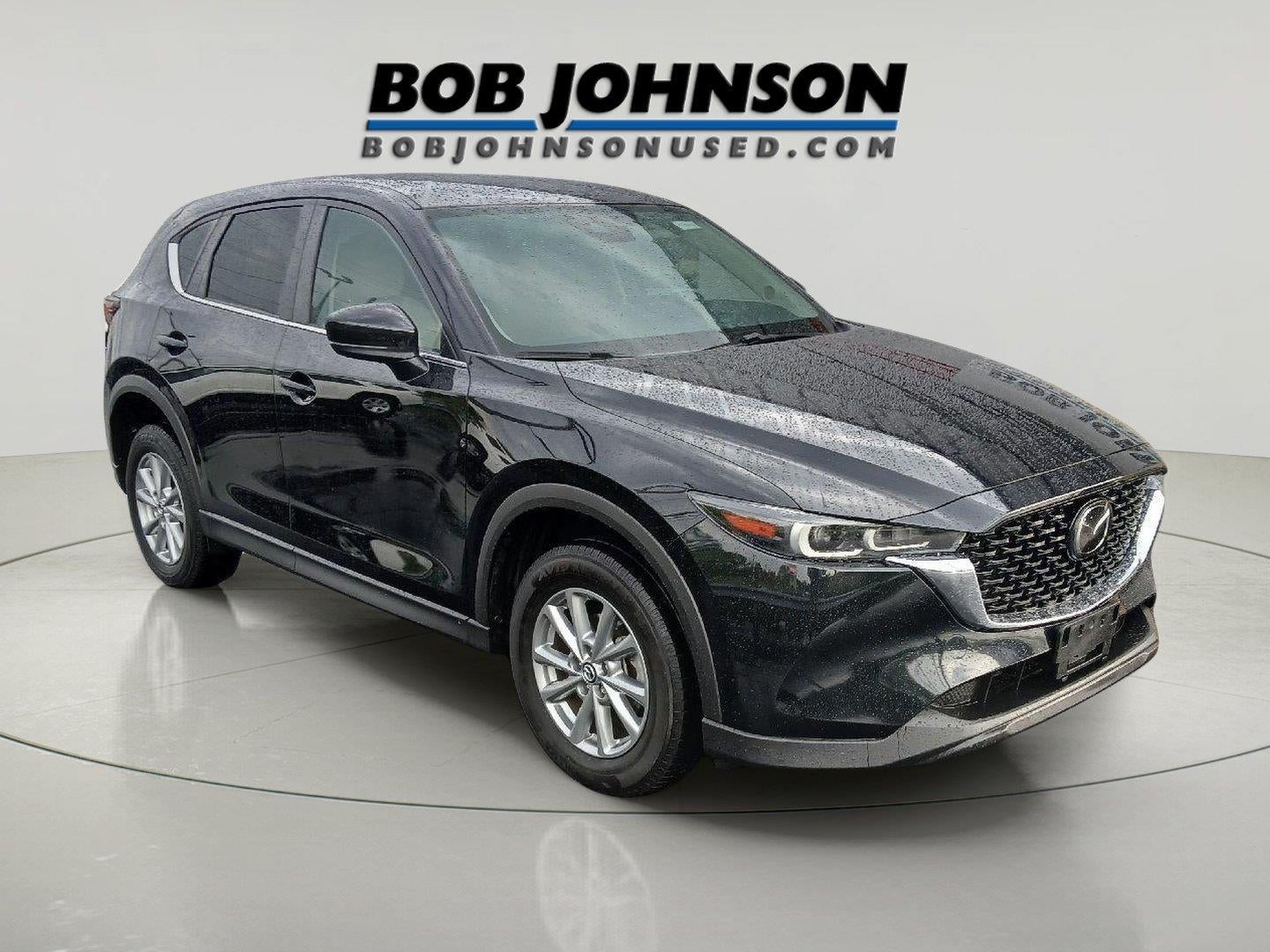 2023 Mazda Mazda CX-5 2.5 S Select Package in Jet Black Mica — front three-quarter view