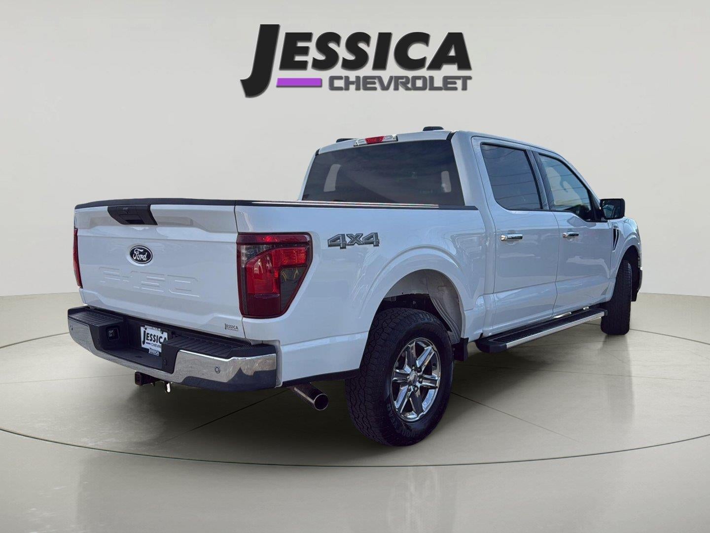 2025 Ford F-150 — rear three-quarter view