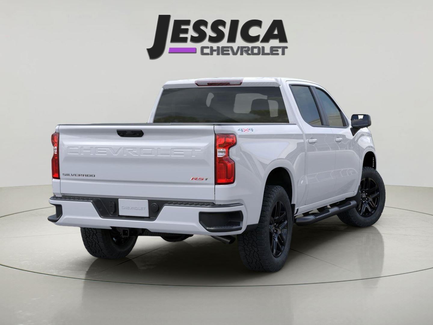 2026 Chevrolet Silverado 1500 — rear three-quarter view