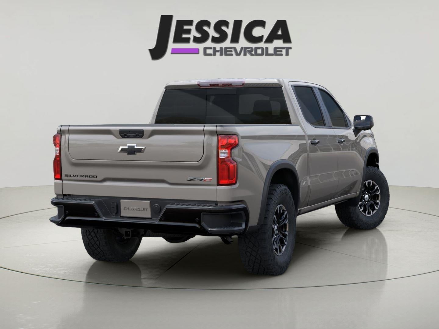 2026 Chevrolet Silverado 1500 — rear three-quarter view
