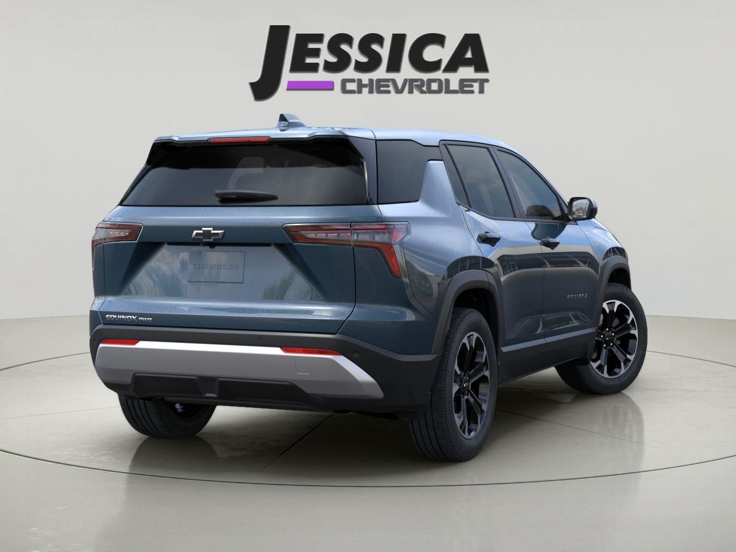 2027 Chevrolet Equinox — rear three-quarter view