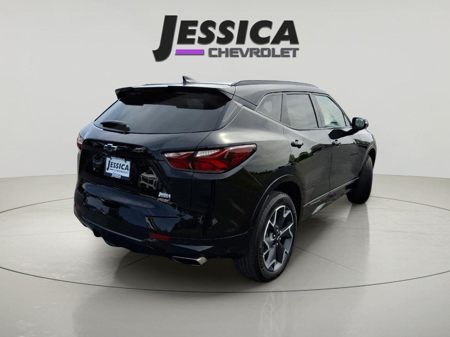 2022 Chevrolet Blazer — rear three-quarter view