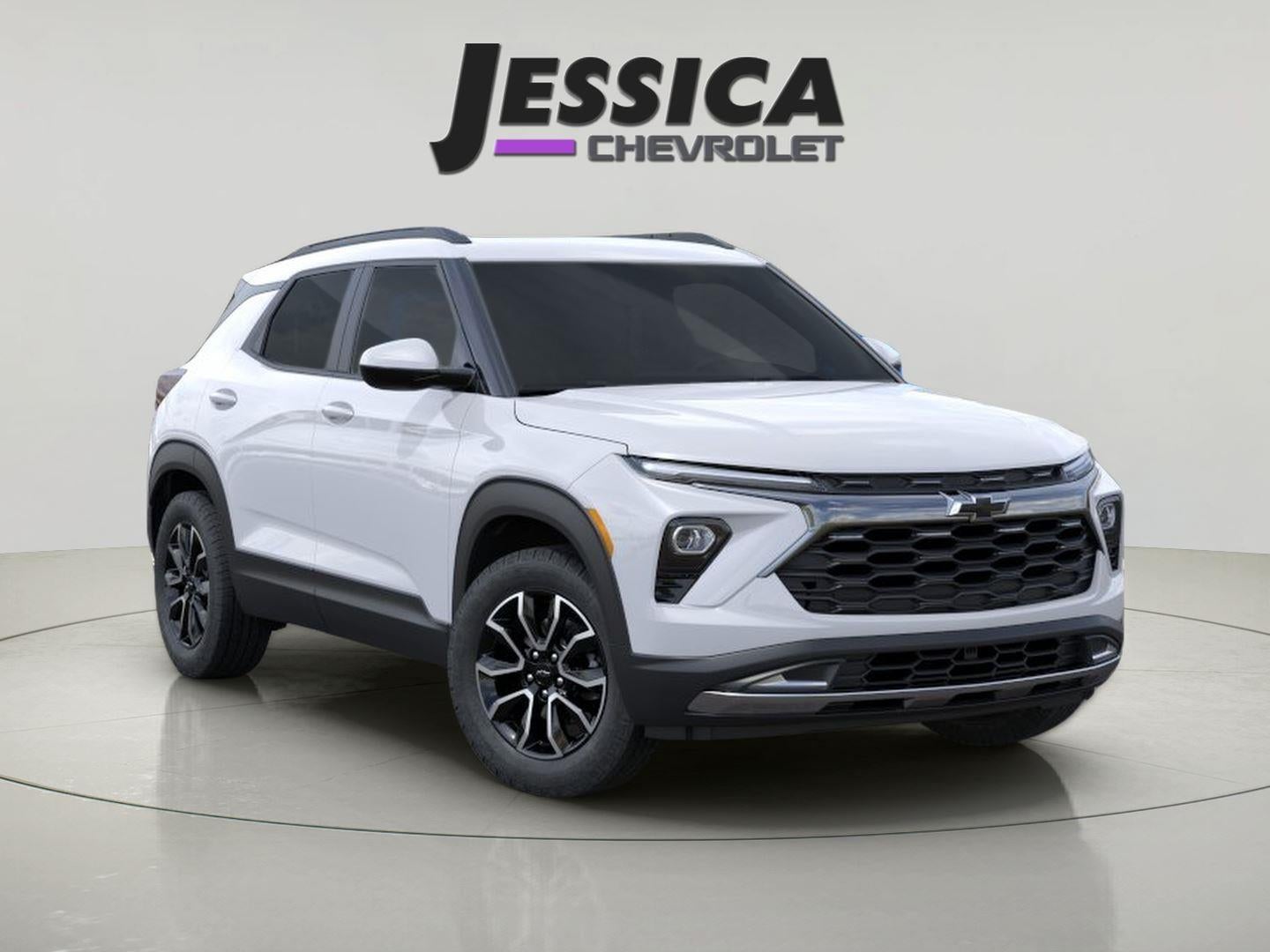 2026 Chevrolet Trailblazer ACTIV in Iridescent Pearl Tricoat — front three-quarter view