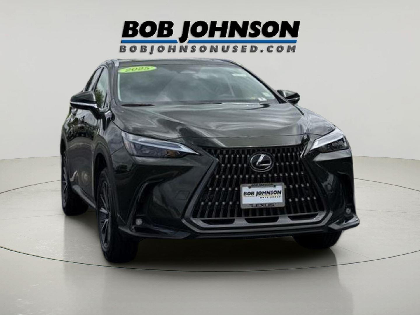 2025 Lexus NX 350 AWD in Nori Green Pearl — front three-quarter view