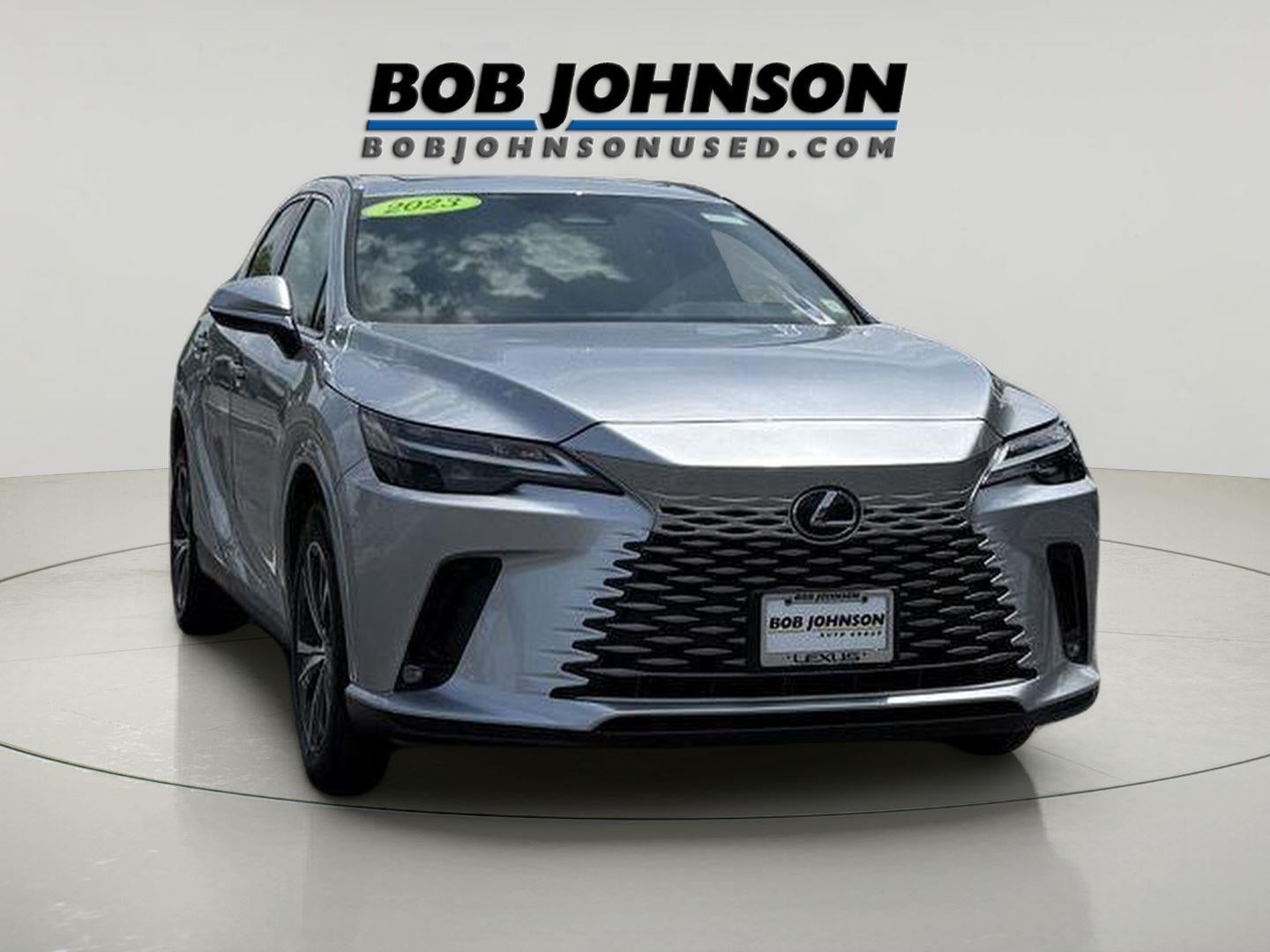 2023 Lexus RX 350 PREMIUM in Iridium — front three-quarter view