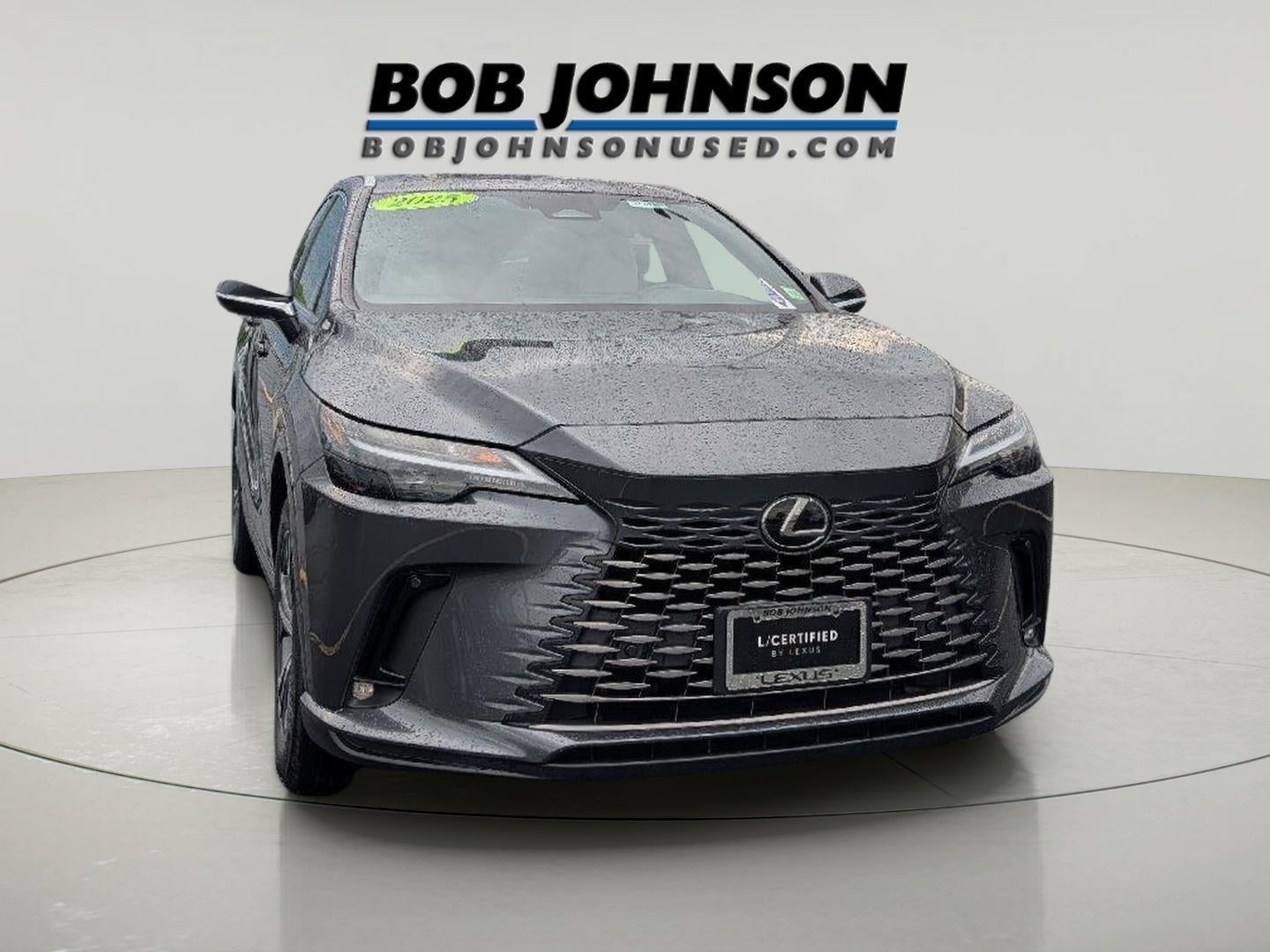 2025 Lexus RX 350 PREMIUM in Cloudburst Gray — front three-quarter view