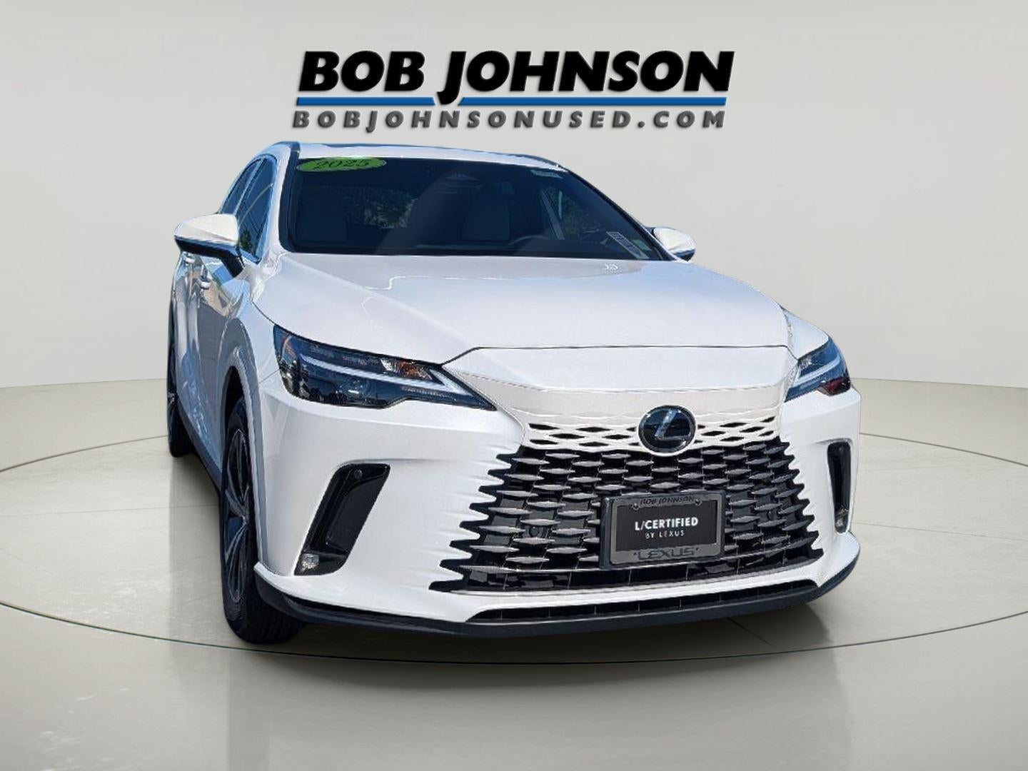 2025 Lexus RX 350 PREMIUM in Eminent White Pearl — front three-quarter view