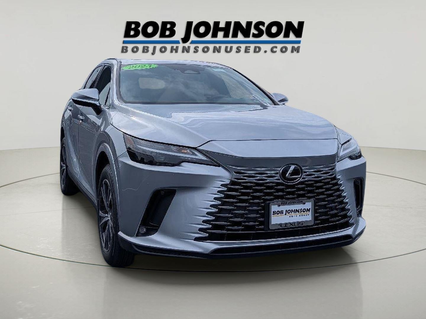 2023 Lexus RX 350h PREMIUM in Iridium — front three-quarter view
