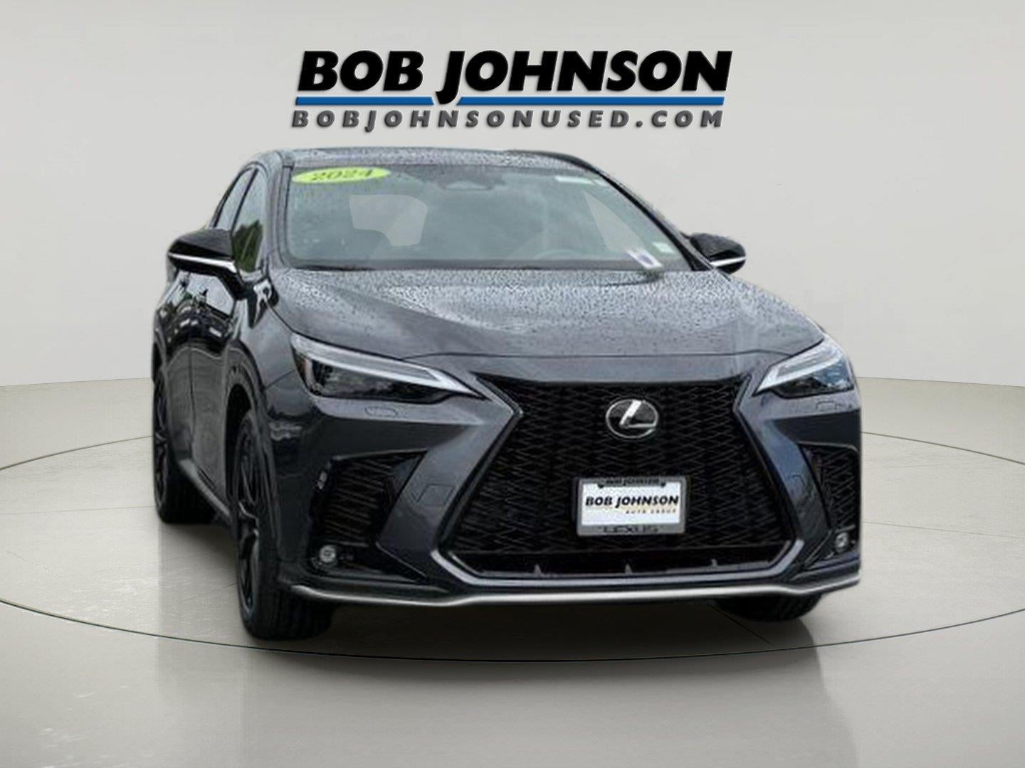 2024 Lexus NX 350 F SPORT HANDLING AWD in Cloudburst Gray — front three-quarter view