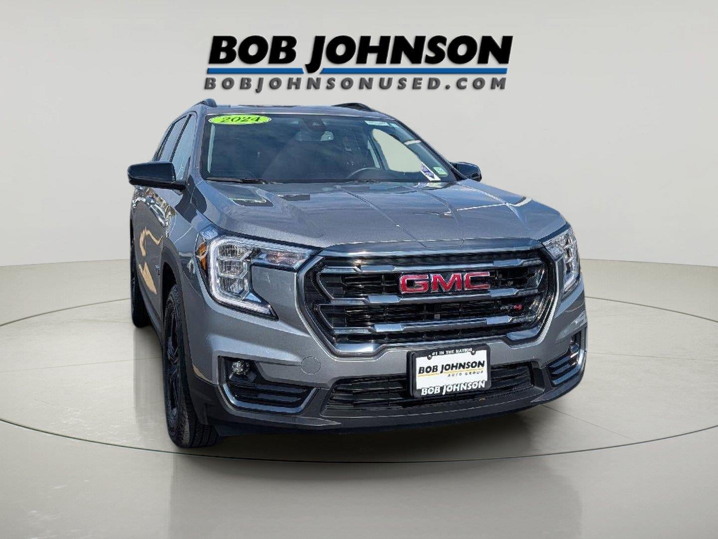 2024 GMC Terrain AT4 in Sterling Metallic — front three-quarter view