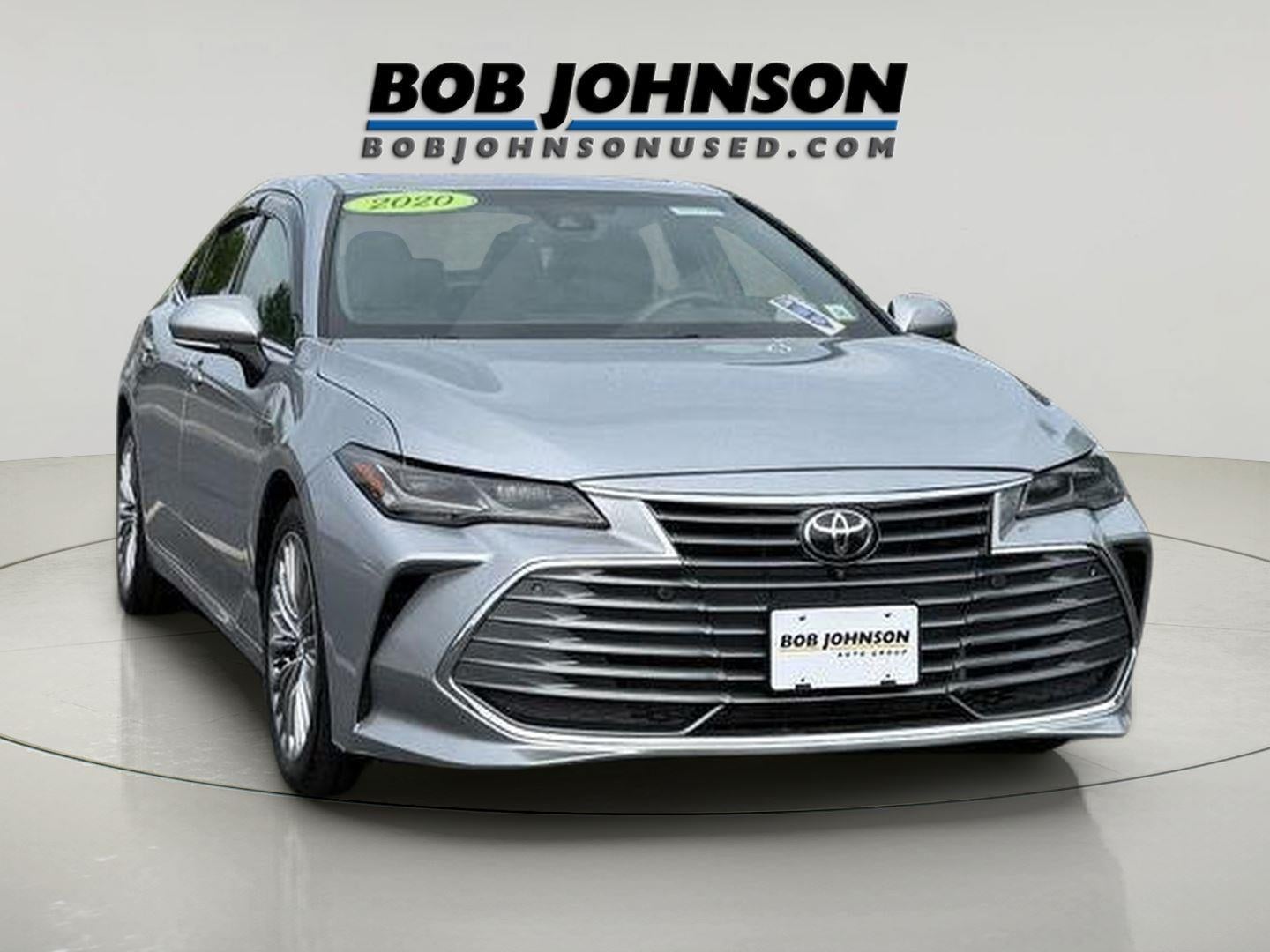 2020 Toyota Avalon Limited in Celestial Silver Metallic — front three-quarter view