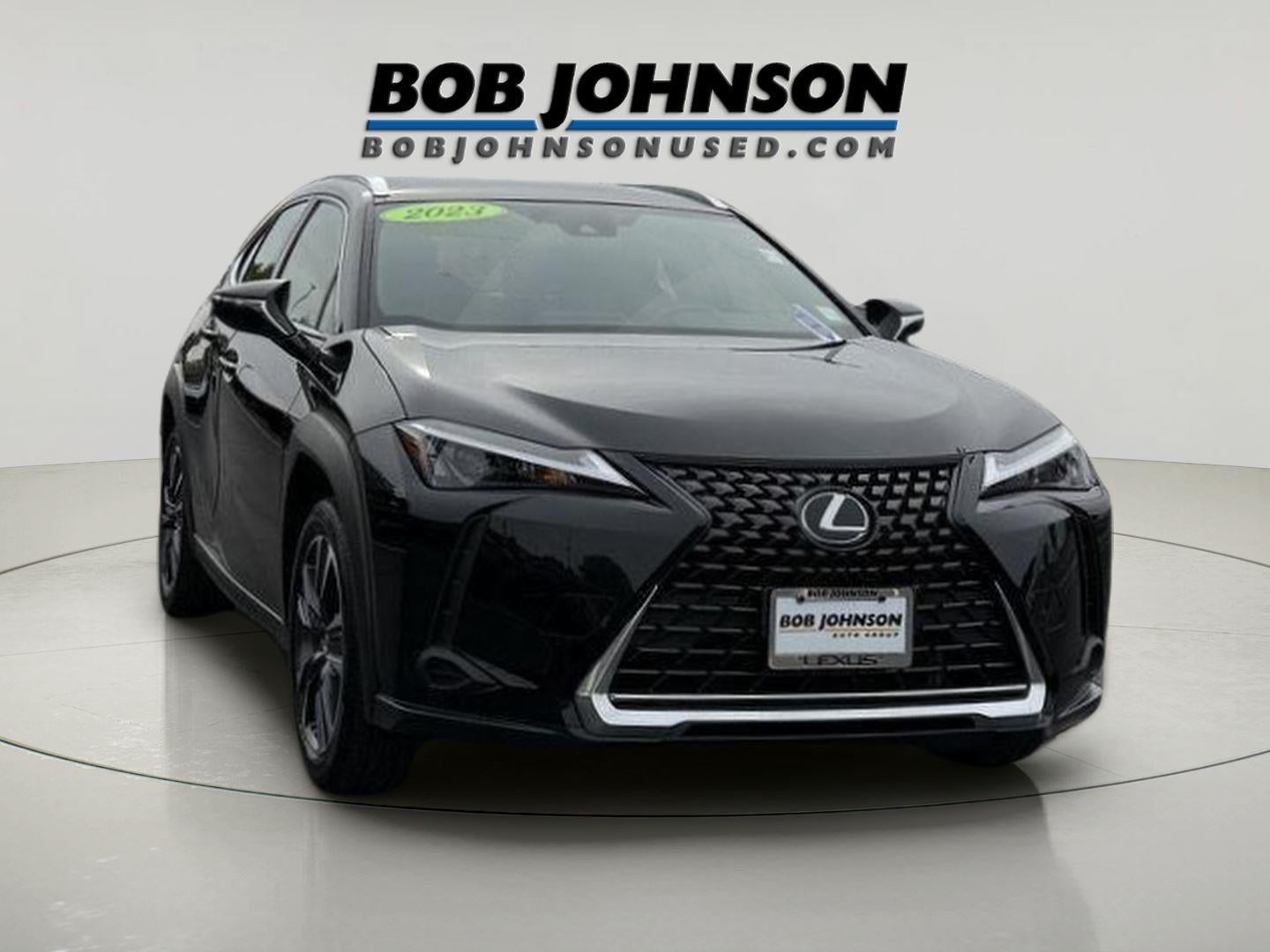 2023 Lexus UX AWD in Obsidian — front three-quarter view