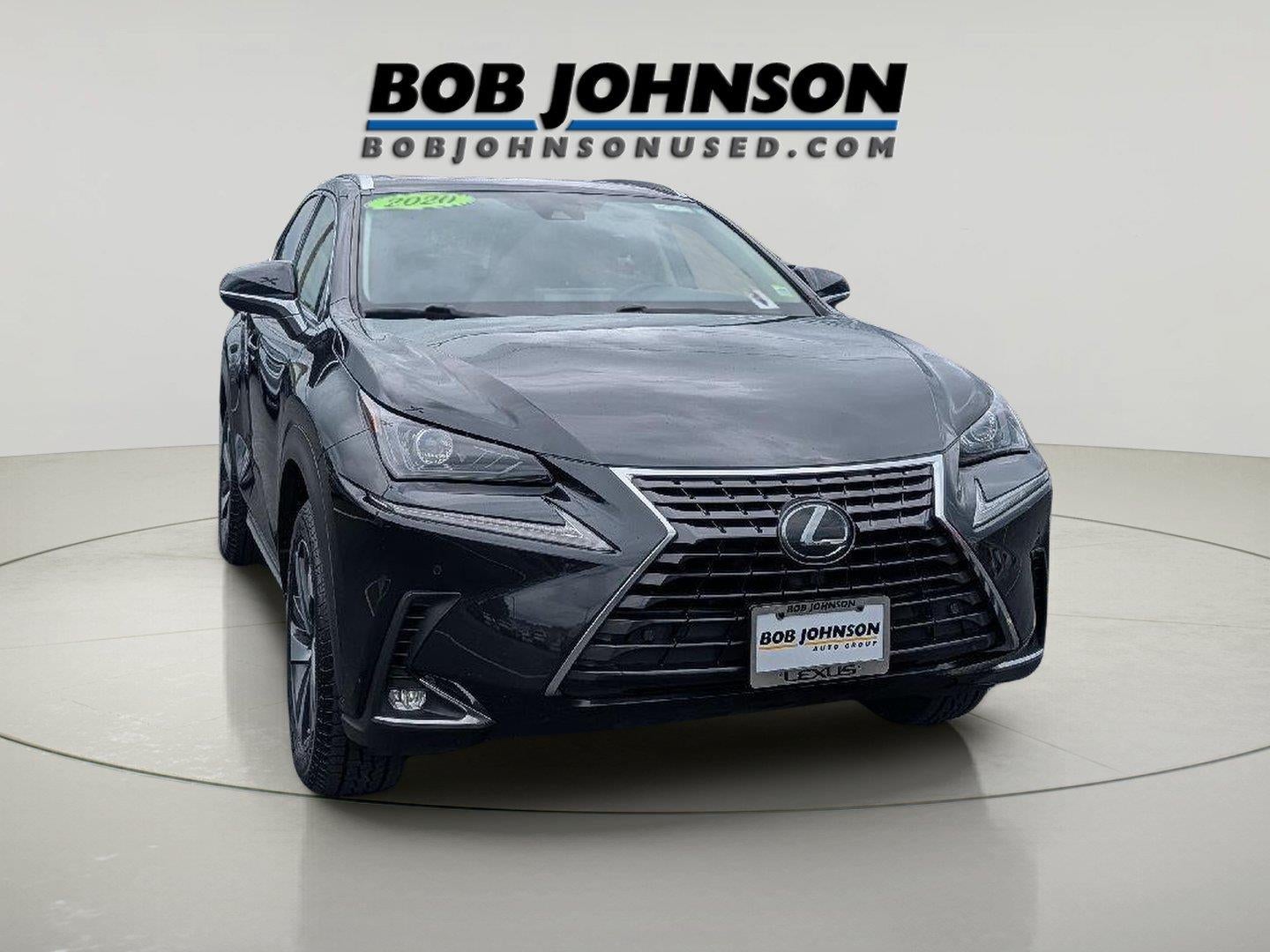 2020 Lexus NX 300 NX 300 AWD in Caviar — front three-quarter view