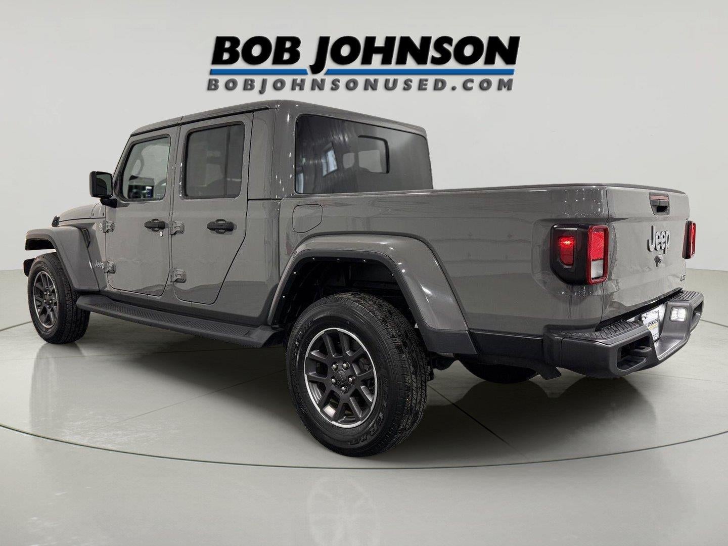 2021 Jeep Gladiator — rear three-quarter view