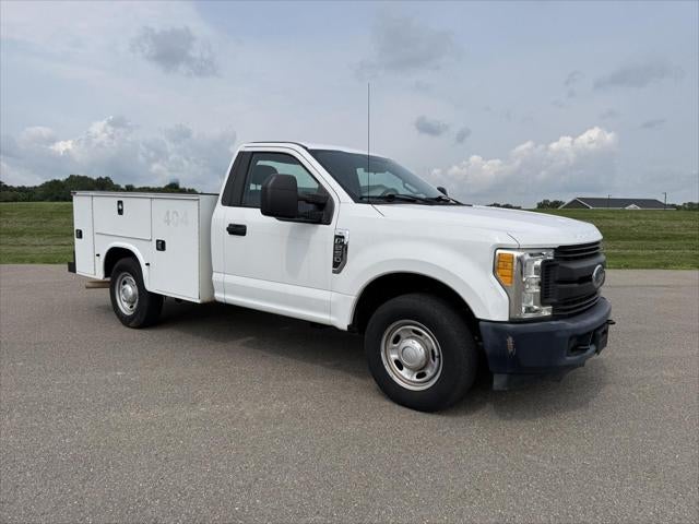 2017 Ford F-250 XL in Oxford White — front three-quarter view