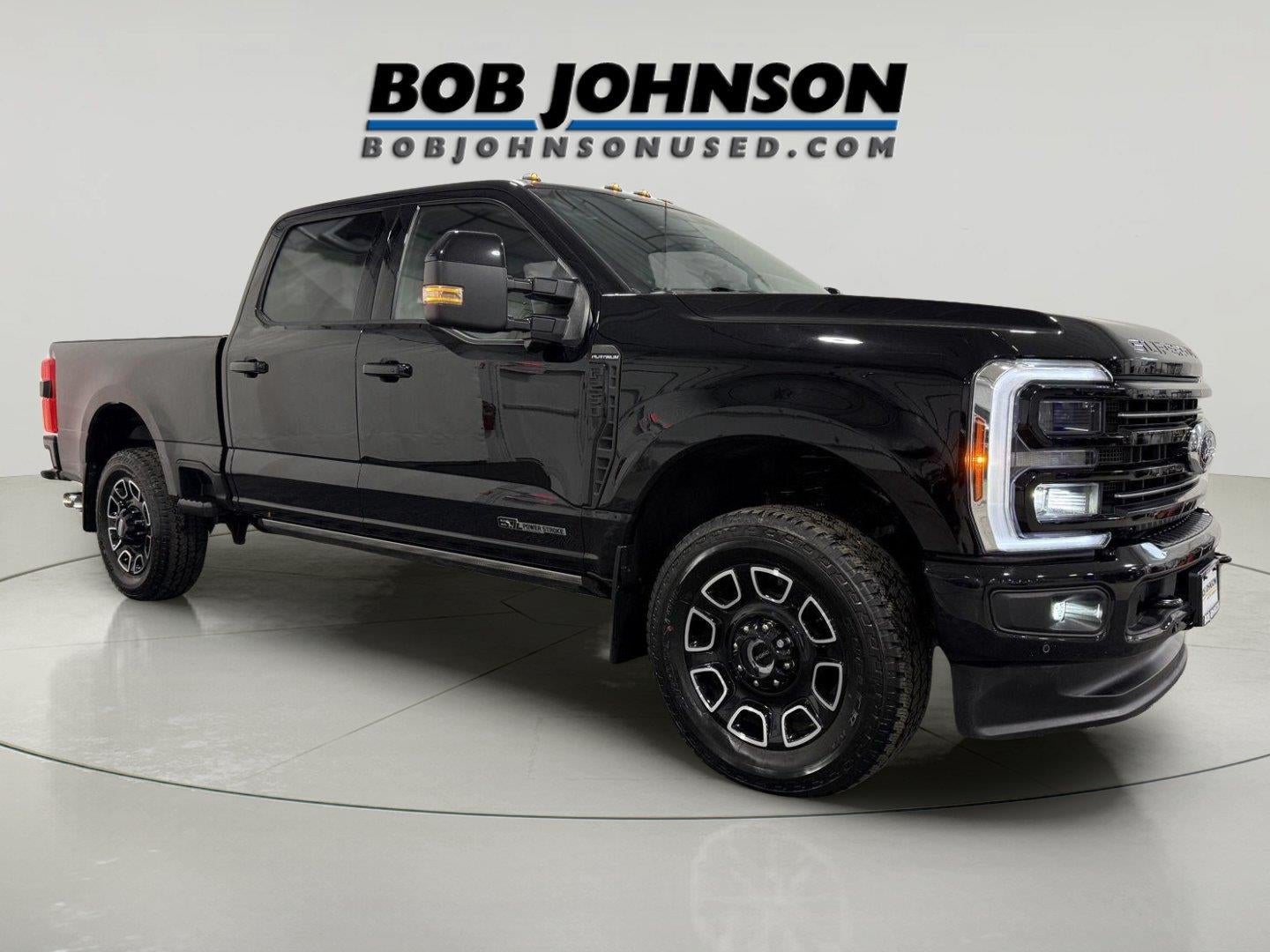 2025 Ford F-250 XL in Agate Black Metallic — front three-quarter view