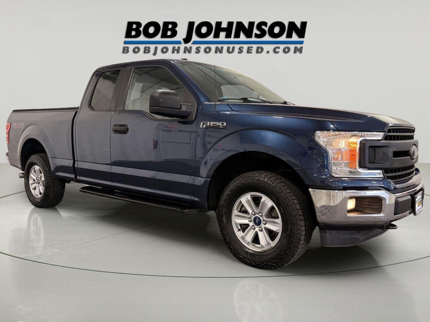 2018 Ford F-150 — rear three-quarter view