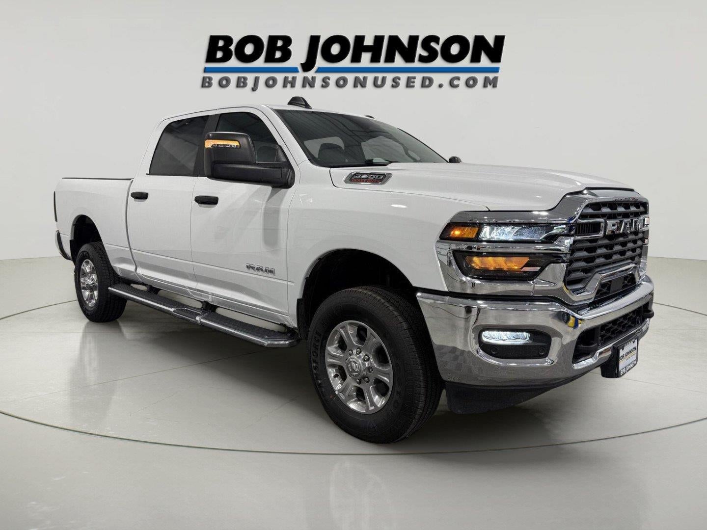 2026 RAM 2500 Big Horn in Bright White Clearcoat — front three-quarter view
