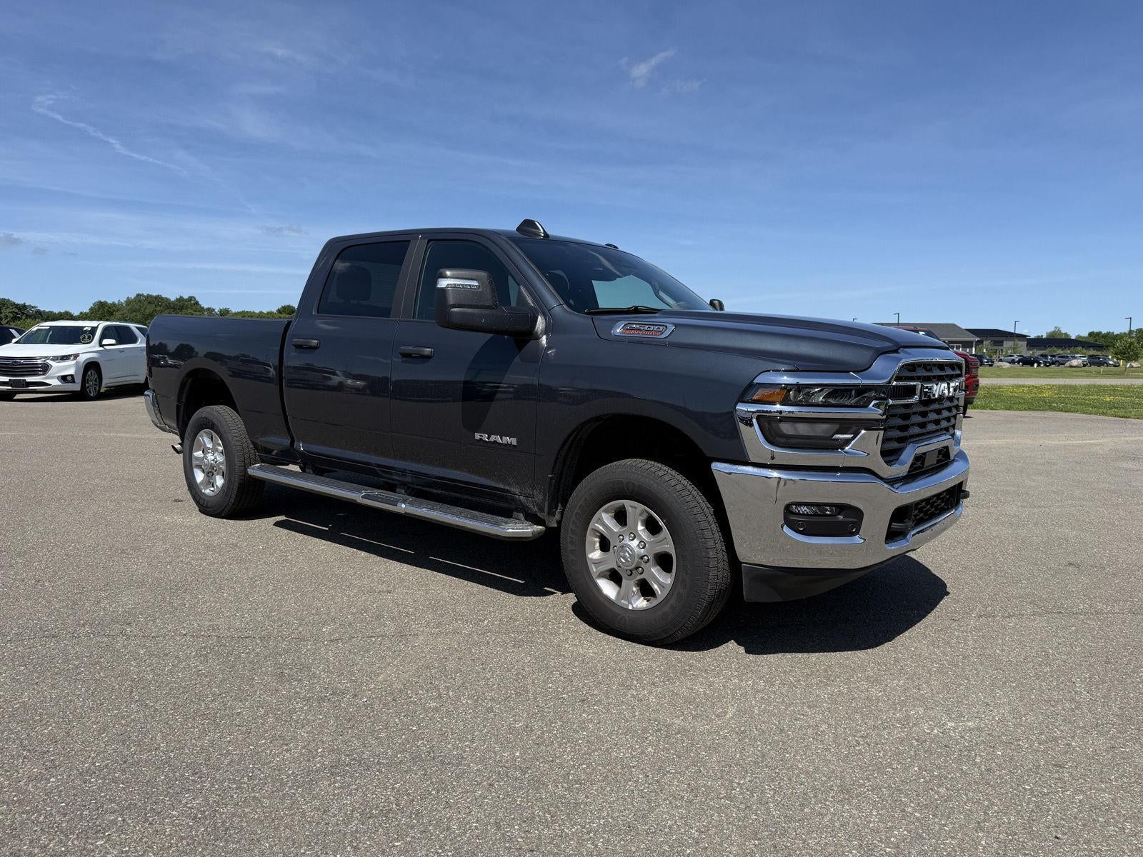 2026 RAM 2500 Big Horn in Forged Blue Metallic — front three-quarter view