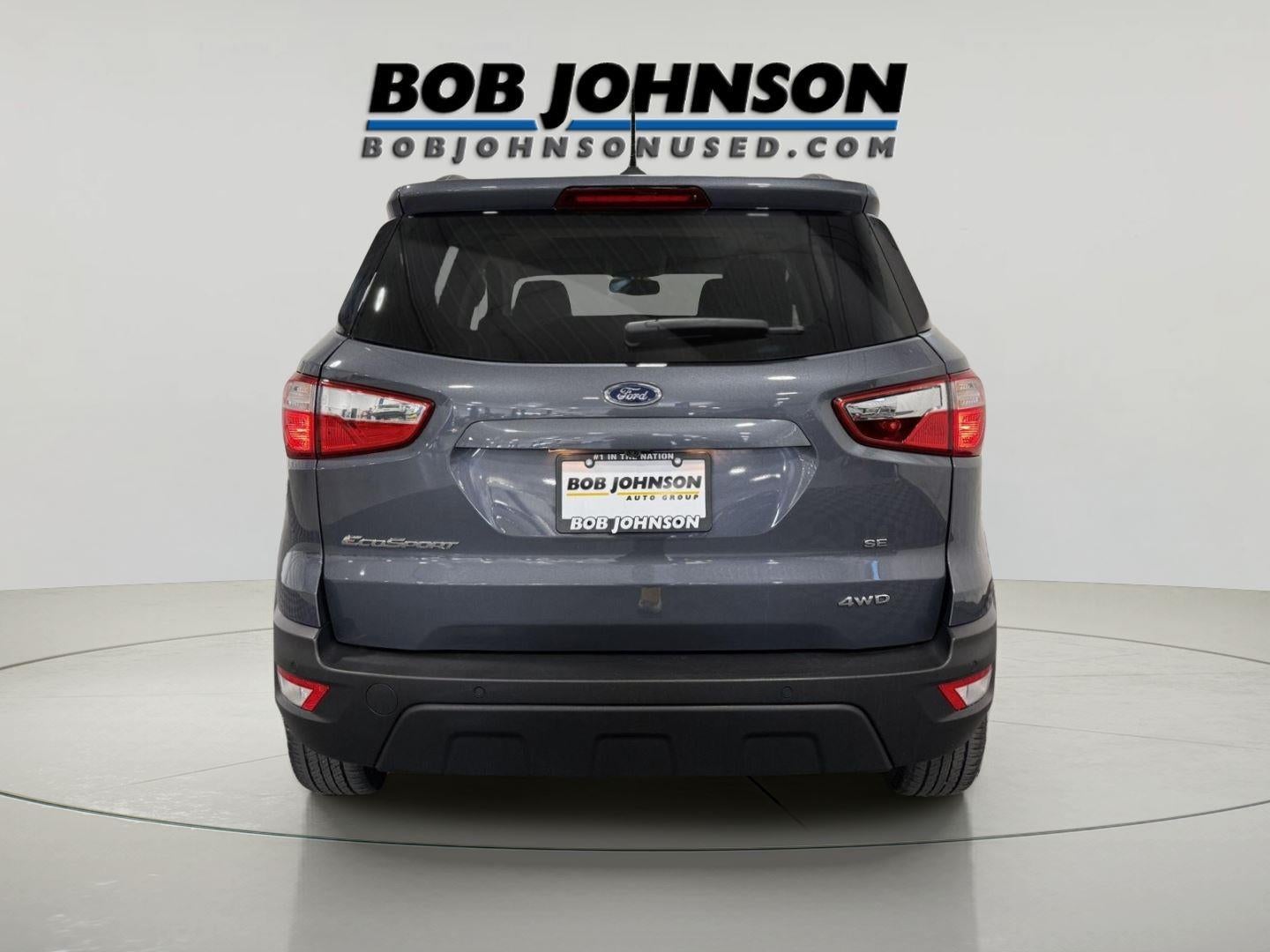 2022 Ford EcoSport — rear three-quarter view