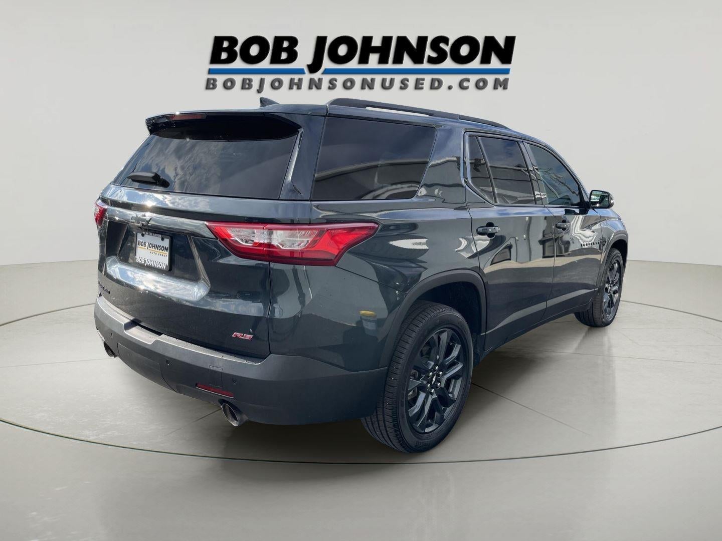 2021 Chevrolet Traverse — rear three-quarter view
