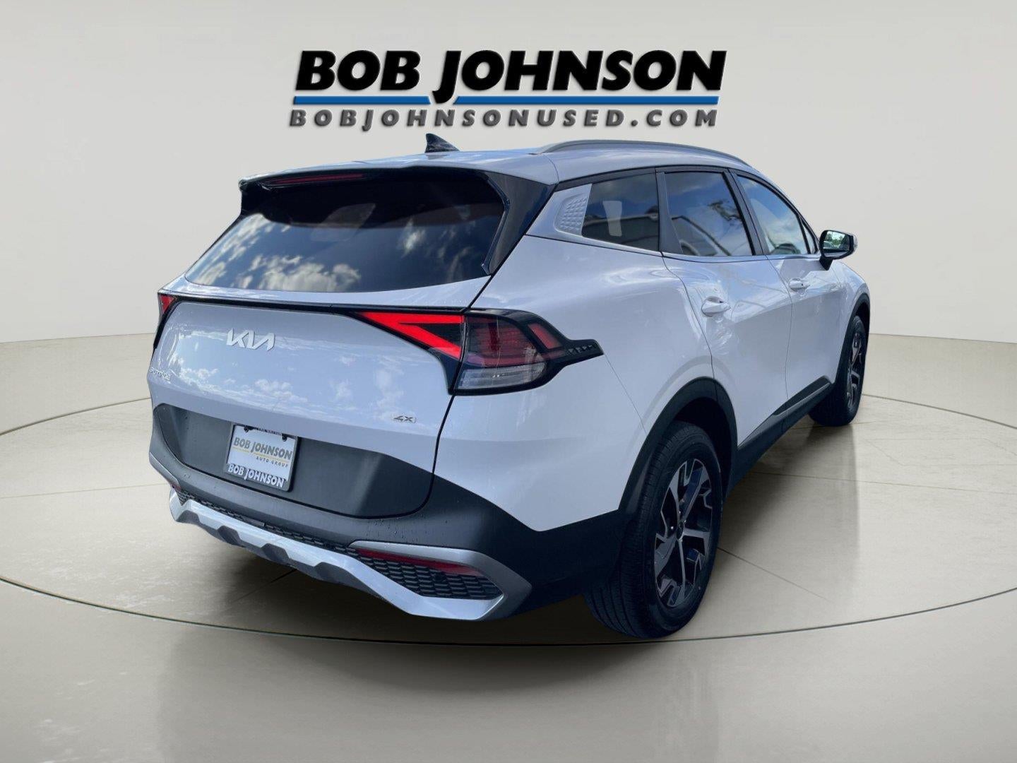 2023 Kia Sportage — rear three-quarter view