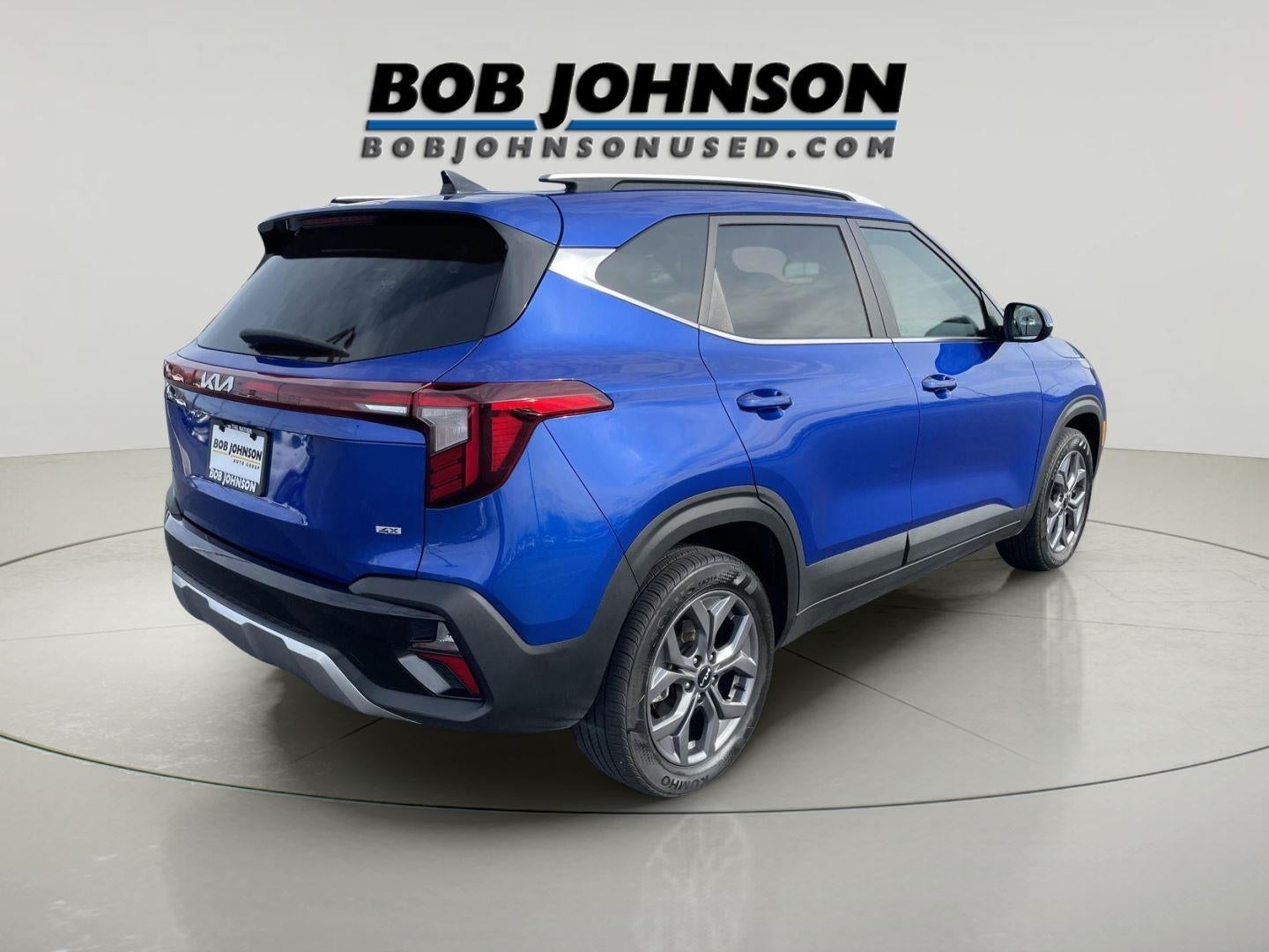 2024 Kia Seltos — rear three-quarter view