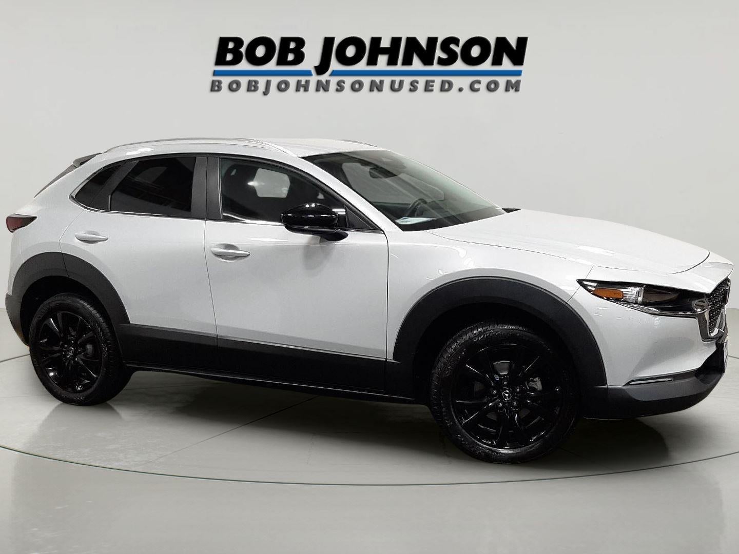 2024 Mazda Mazda CX-30 2.5 S Select Sport in Machine Gray Metallic — front three-quarter view