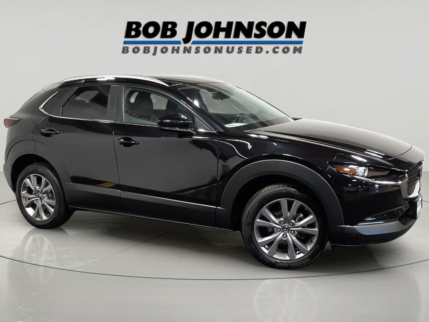 2023 Mazda Mazda CX-30 2.5 S SELECT PACKAGE AWD in Black — front three-quarter view