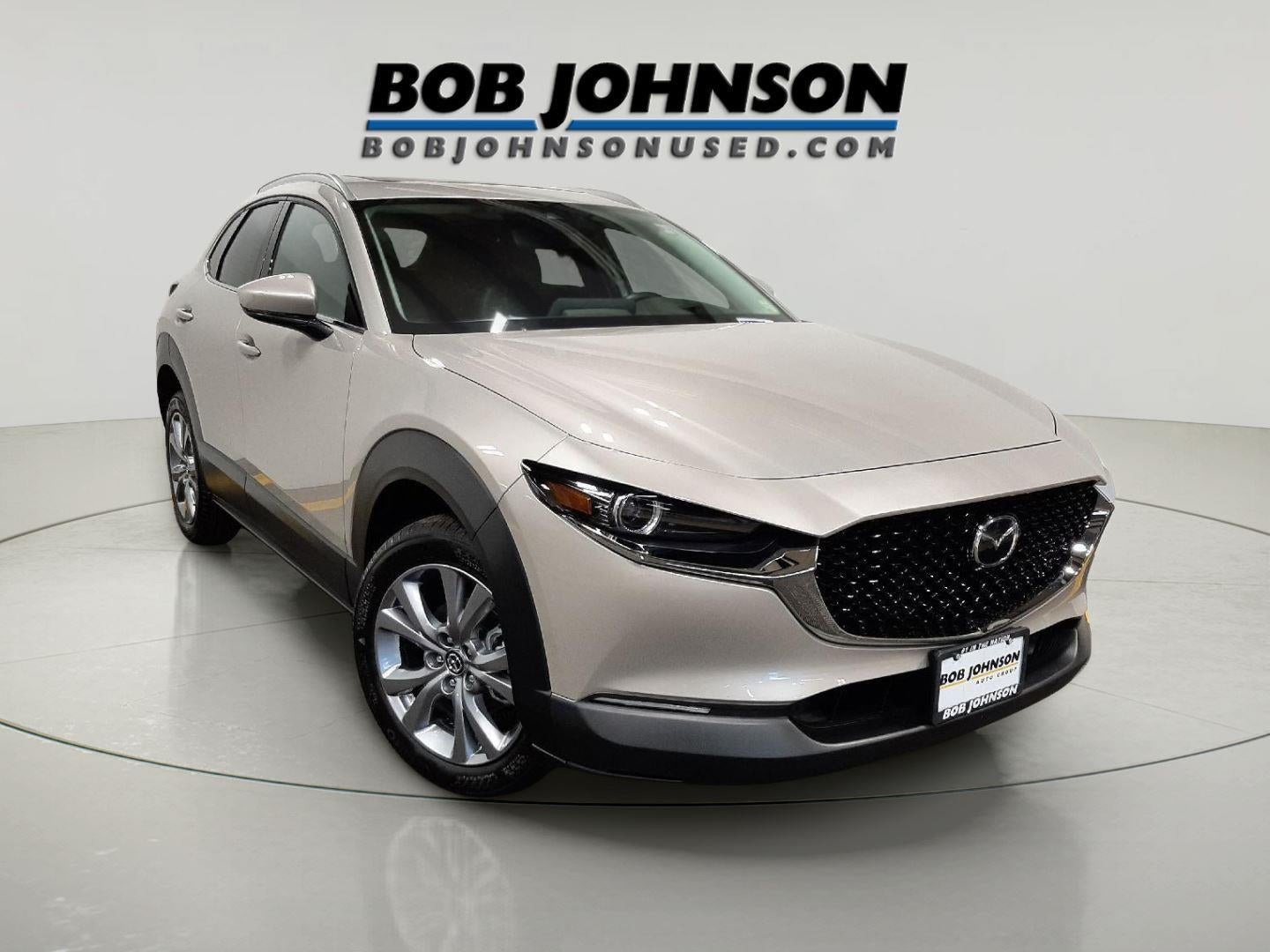 2023 Mazda Mazda CX-30 2.5 S Premium Package in Platinum Quartz Metallic — front three-quarter view