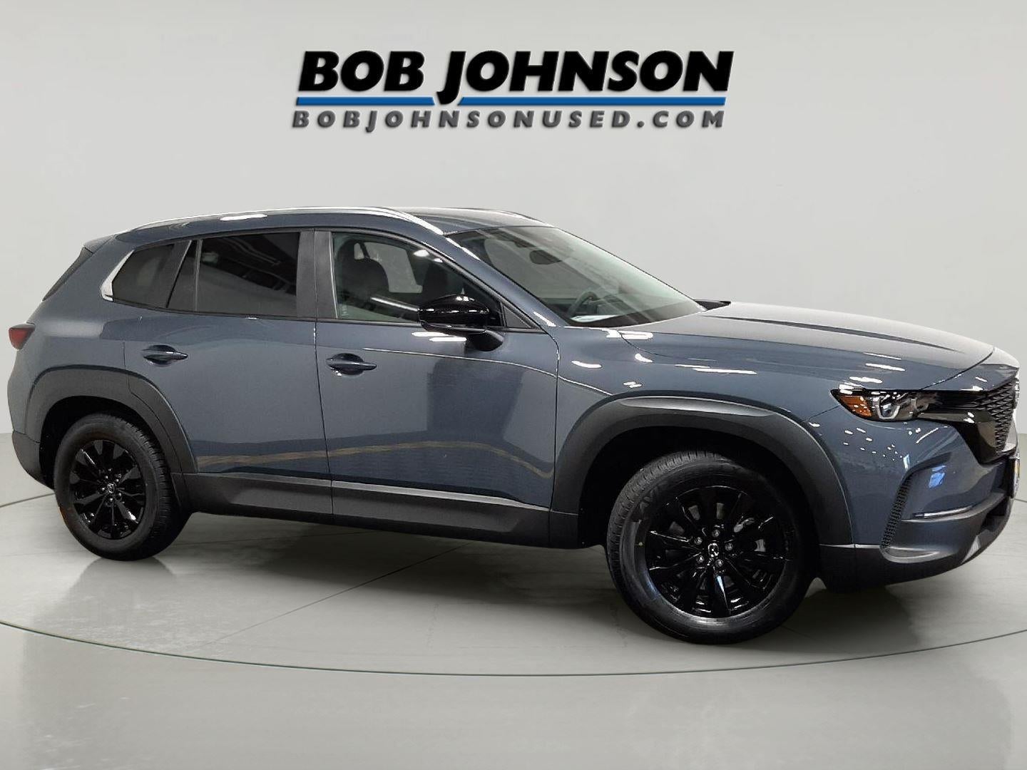 2024 Mazda Mazda CX-50 2.5 S Preferred Package in Polymetal Gray Metallic — front three-quarter view