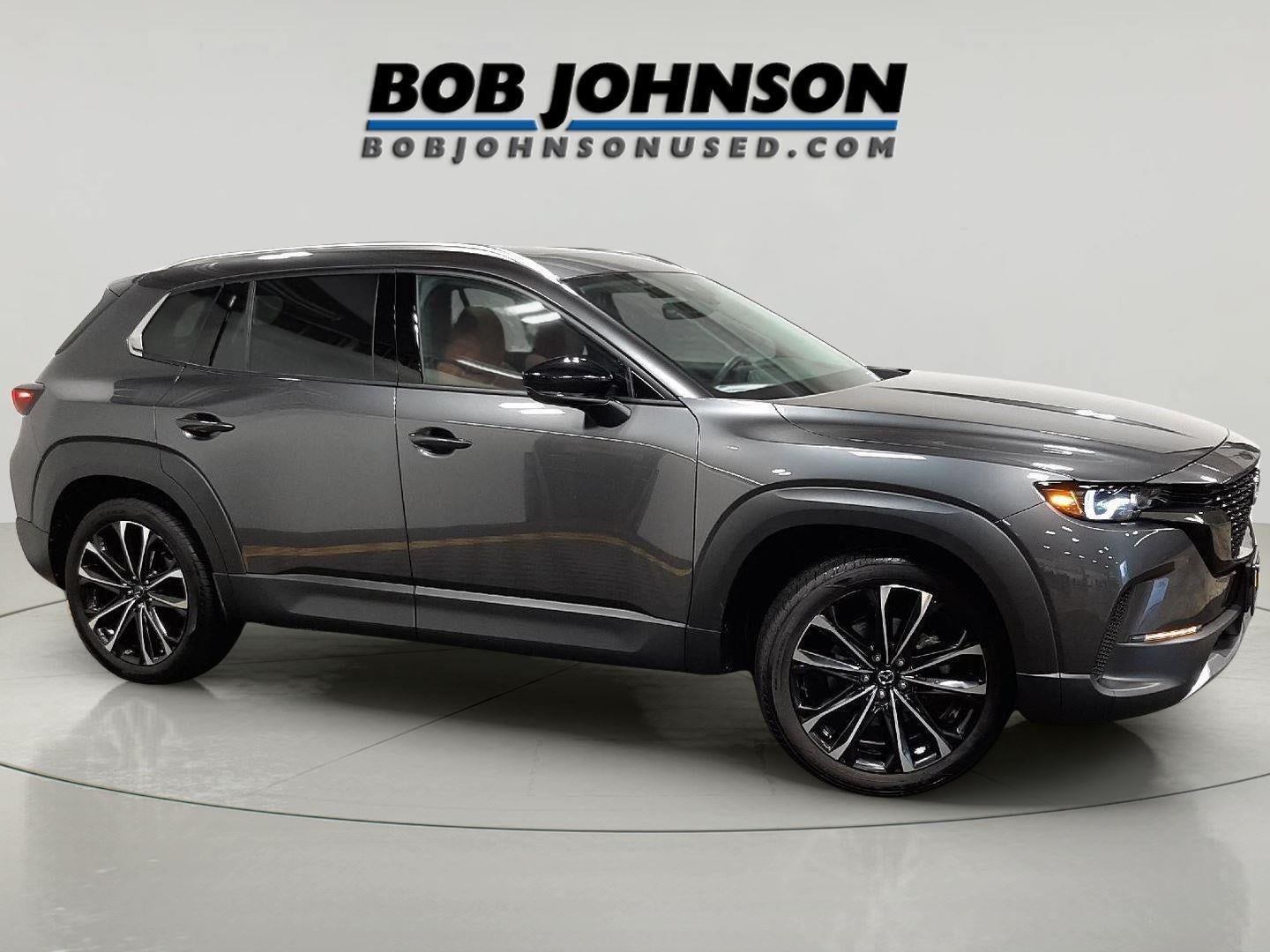2024 Mazda Mazda CX-50 2.5 Turbo Premium Package in Machine Gray Metallic — front three-quarter view