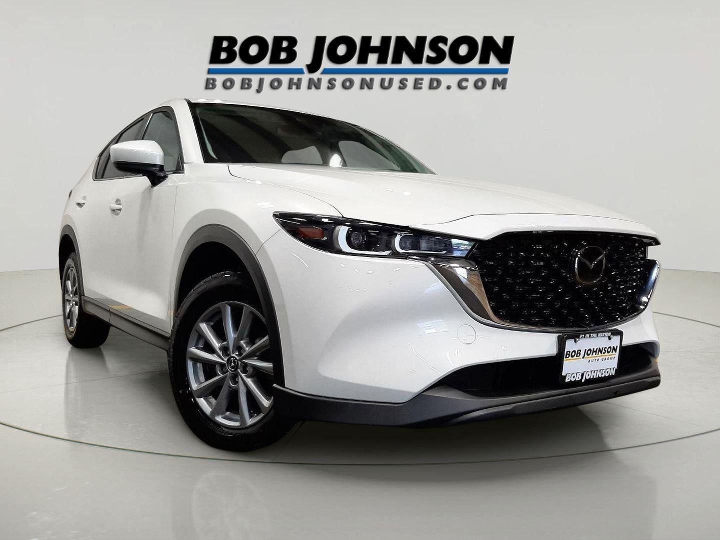 2023 Mazda Mazda CX-5 2.5 S PREFERRED PACKAGE A in White — front three-quarter view