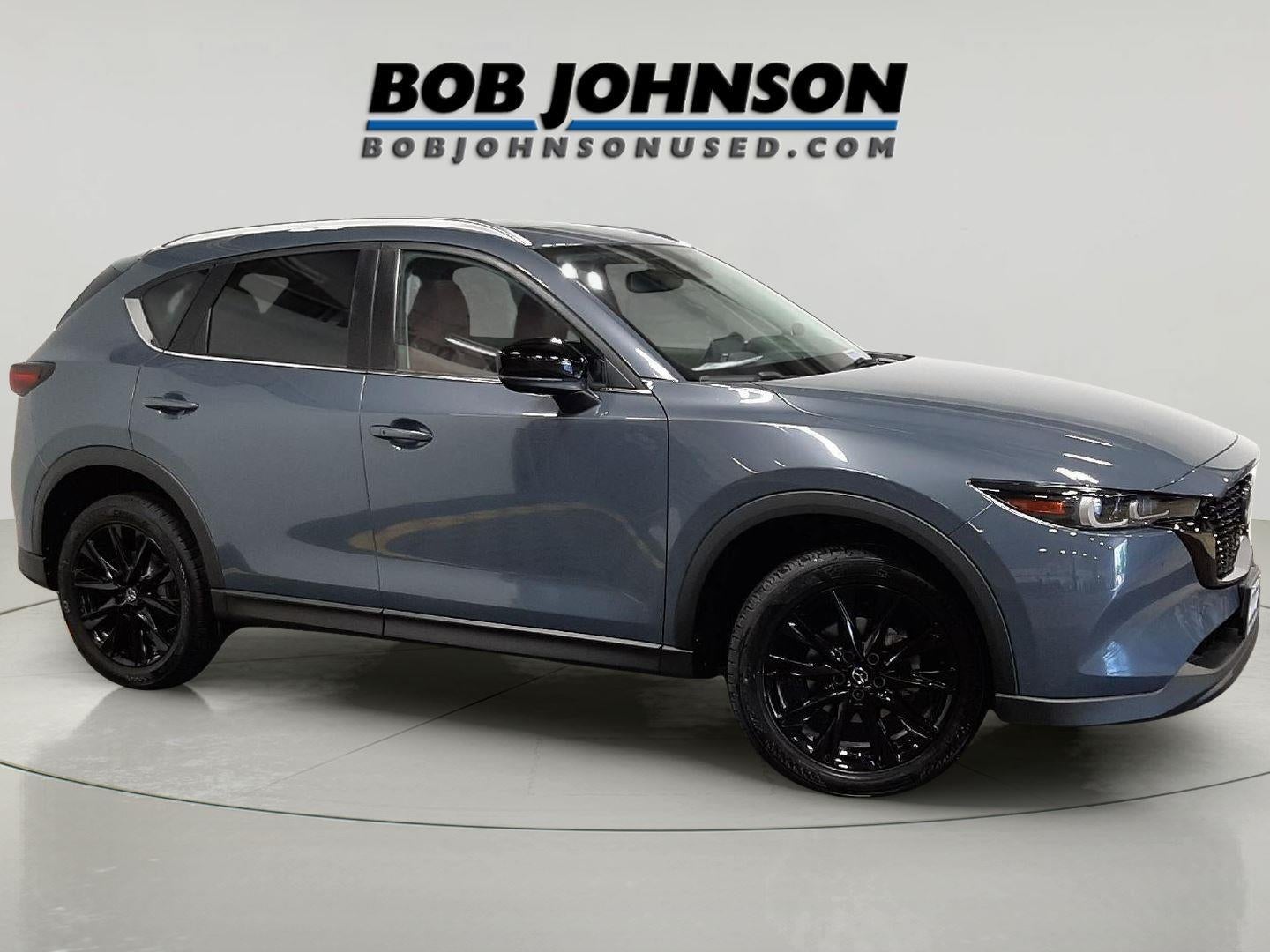 2023 Mazda Mazda CX-5 2.5 S Carbon Edition in Polymetal Gray — front three-quarter view
