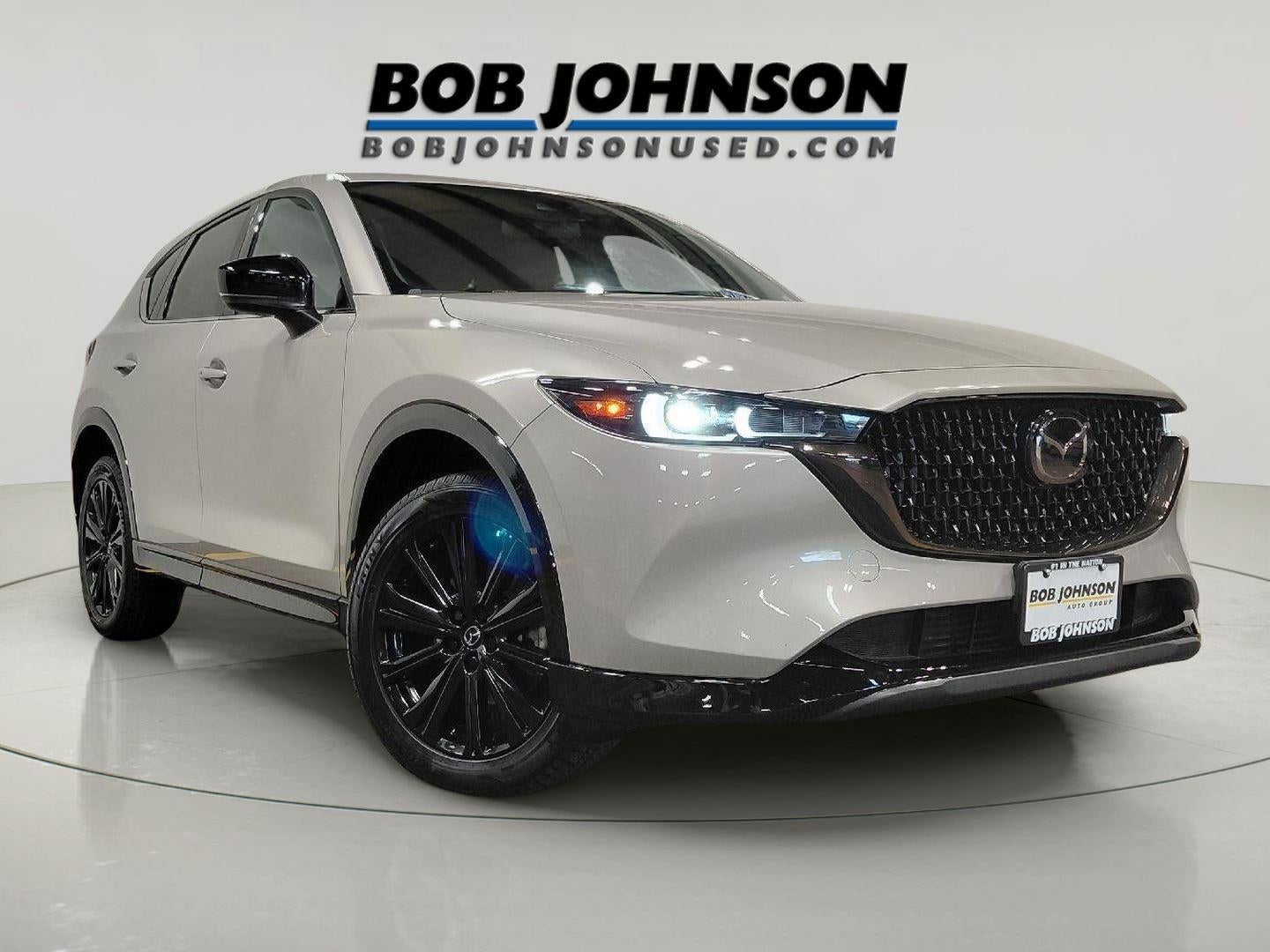 2024 Mazda Mazda CX-5 2.5 Turbo Premium Package in Platinum Quartz Metallic — front three-quarter view